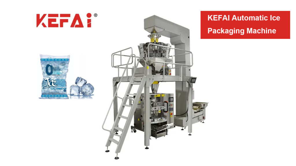 KEFAI automaatne mitme peaga kaal VFFS pakkimismasin ICE Cube